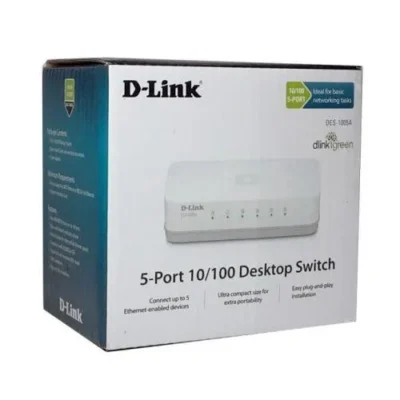 D-Link D-Link DES-1005C/B 5 port 10/100Base-T unmanged switch