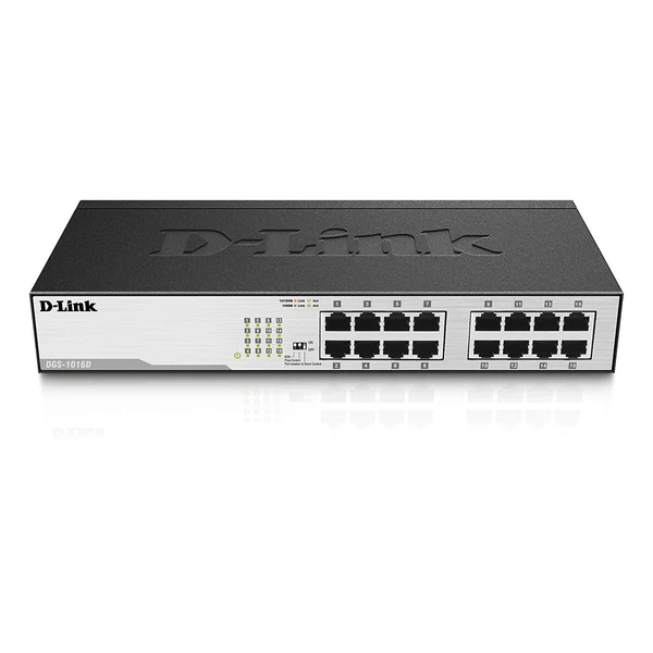 D-Link DGS-1016D/B 16-port Unmanaged Switch