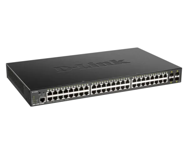 D-Link DGS-1250-52XMP 52-Port 10-Gigabit Smart Managed PoE Switch