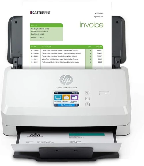 HP ScanJet Pro N4000 snw1 Scanner Sheet-feed