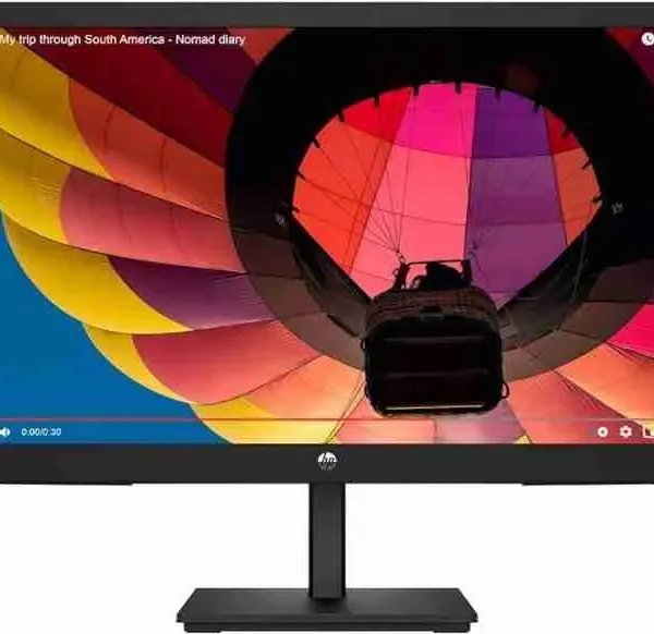 HP V22v G5 FHD Monitor 21.45″-Connectivity: 1 VGA, 1 HDMI 1.4 – 65P56AS