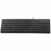 Mecer 104 Keyboard Key PS II Black