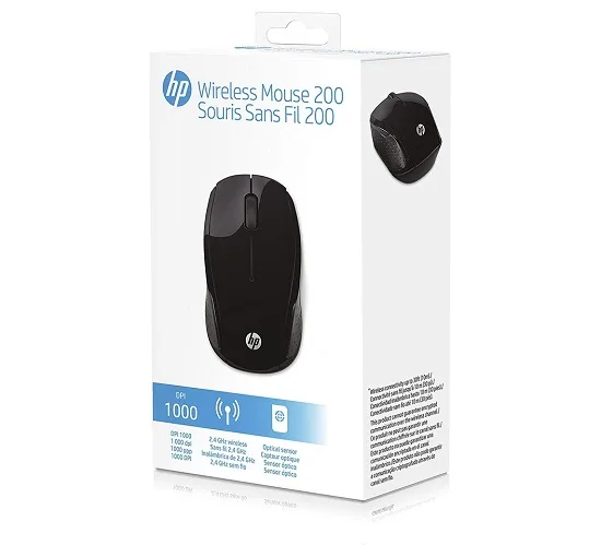 HP 200 Wireless Mouse Optical