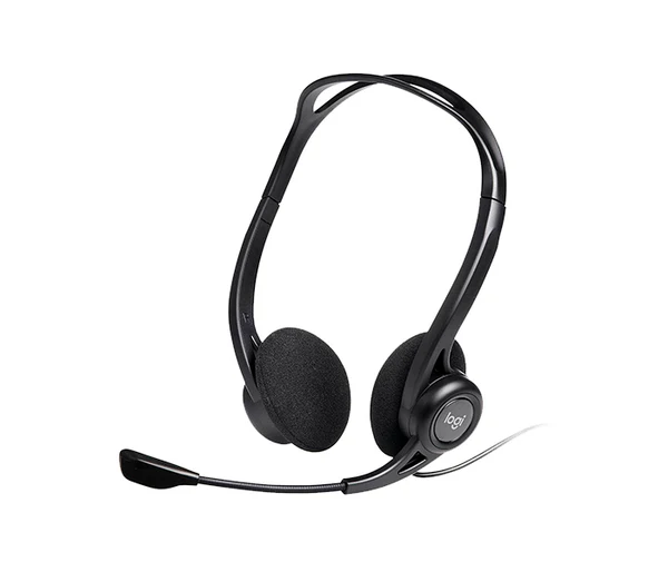 Logitech H960 USB Headset with Noise-Canceling Mic