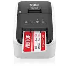 Brother M09-K222 Red on White Labelling Tape