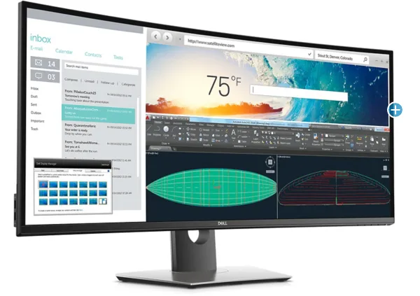 Dell Ultrasharp 34-Inch Monitor Curved USB-C Hub(U3423WE)