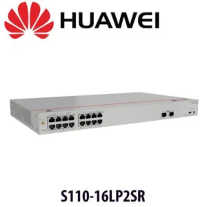 Huawei Switch S110-16LP2SR (16*GE ports(124W PoE+), 2*GE SFP ports, AC power)