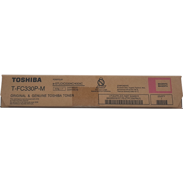 TOSHIBA T-FC330P-M Original Magenta Toner Cartridge