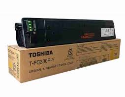 TOSHIBA T-FC330P-Y Yellow Original Toner Cartridge