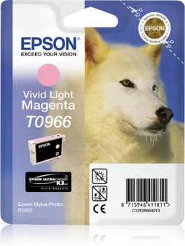Epson T0966 Original Vivid Light Magenta Ink Cartridge
