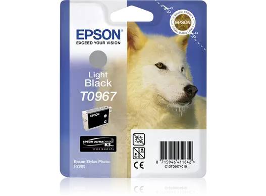 Epson T0967 Original Light Black Ink Cartridge