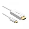 UGREEN USB-C Male to HDMI Male Cable 1.5m - White - MM121